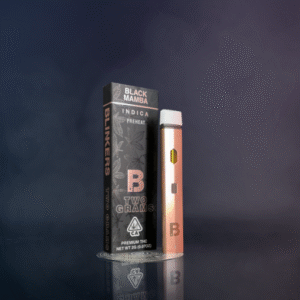 blinkers 2g premium disposable vape – black mamba