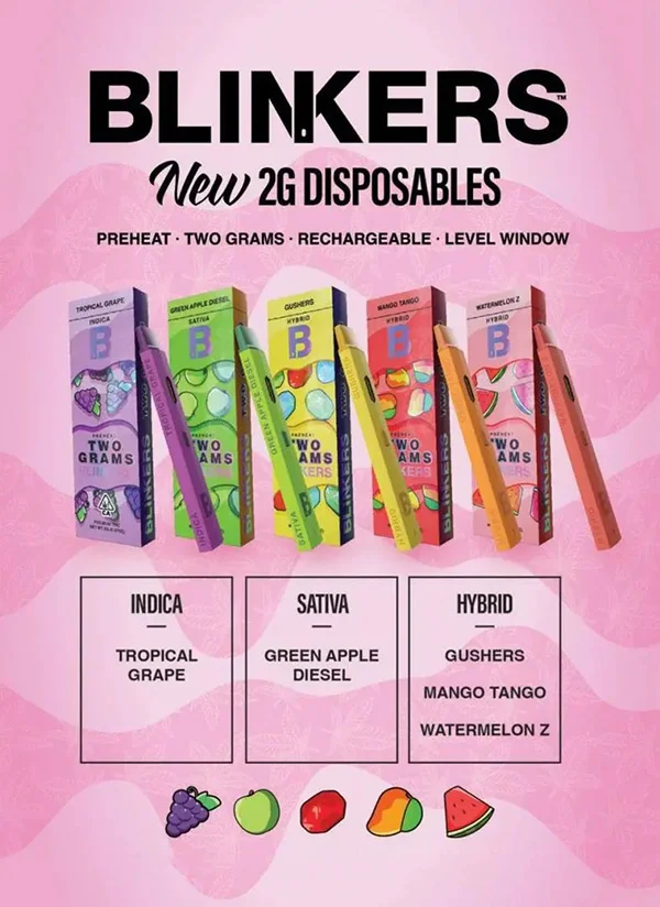 2g fruits disposable